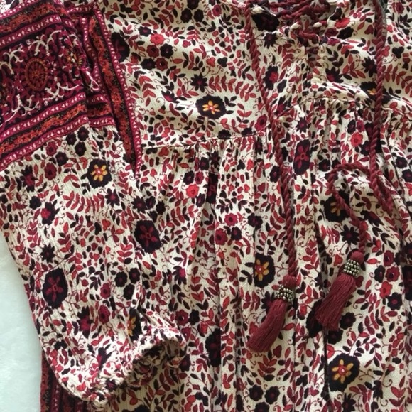 Floral boho shift dress - Picture 3 of 3